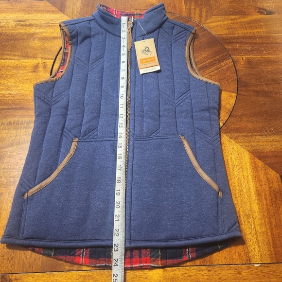 Legendary Whitetails Women's Cedar Cabin Reversible Vest Size XS - Picture 3 of 13